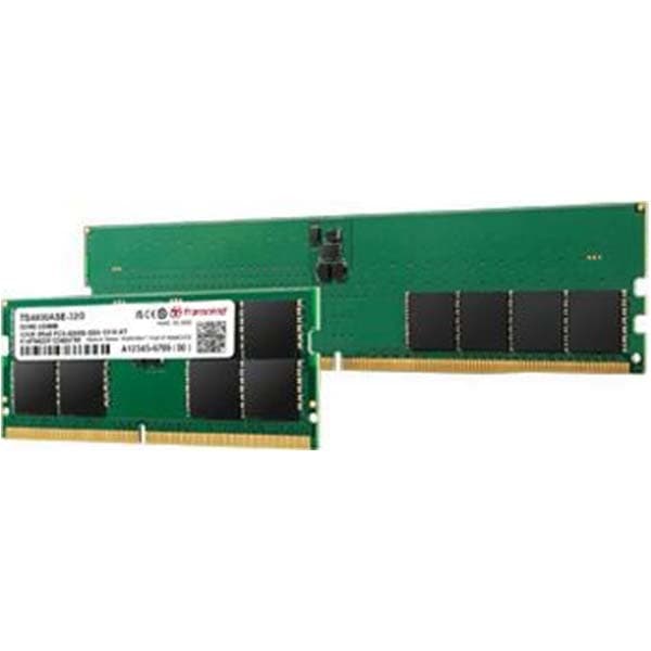 Transcend 32GB (1 X 32GB) DDR5 5600MHz U-DIMM CL46 1.1V RAM - 2