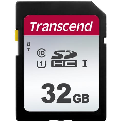 Transcend 32GB 300S UHS-I SDHC Memory Card - 1