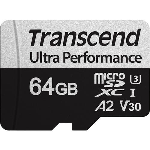 Transcend 64GB 340S UHS-I microSDXC Card - 1