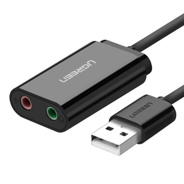 Ugreen USB to Audio Jack Sound Card Adapter - 1