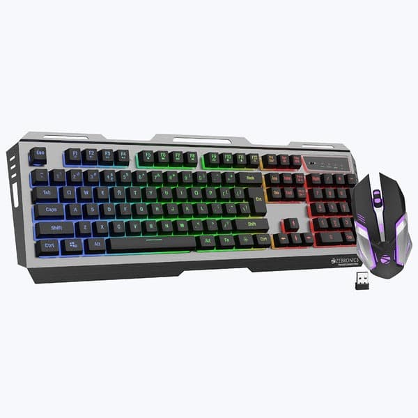 Zebronics Zeb-Transformer Pro Gaming Keyboard and Mouse Combo (Black) - 1