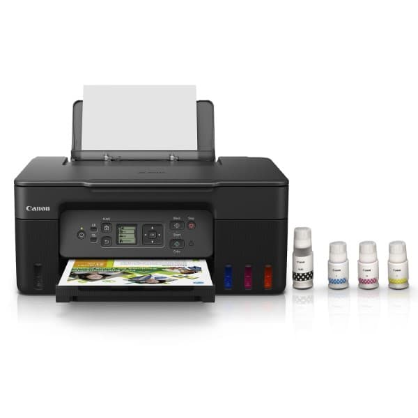 Canon PIXMA G3770 Megatank WiFi Inktank Colour Printer Black - 1