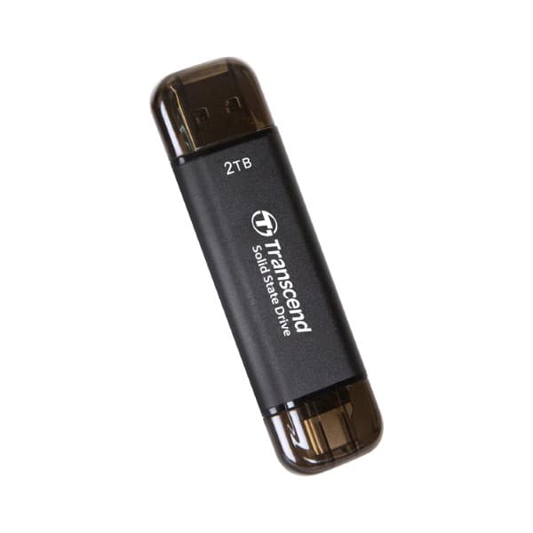 Transcend 310C 2TB USB C Portable SSD (Black) - 4
