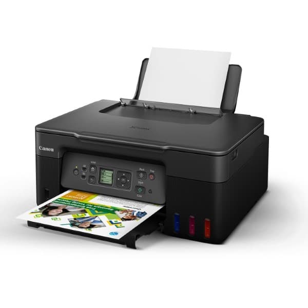 Canon PIXMA G3770 Megatank WiFi Inktank Colour Printer Black - 3