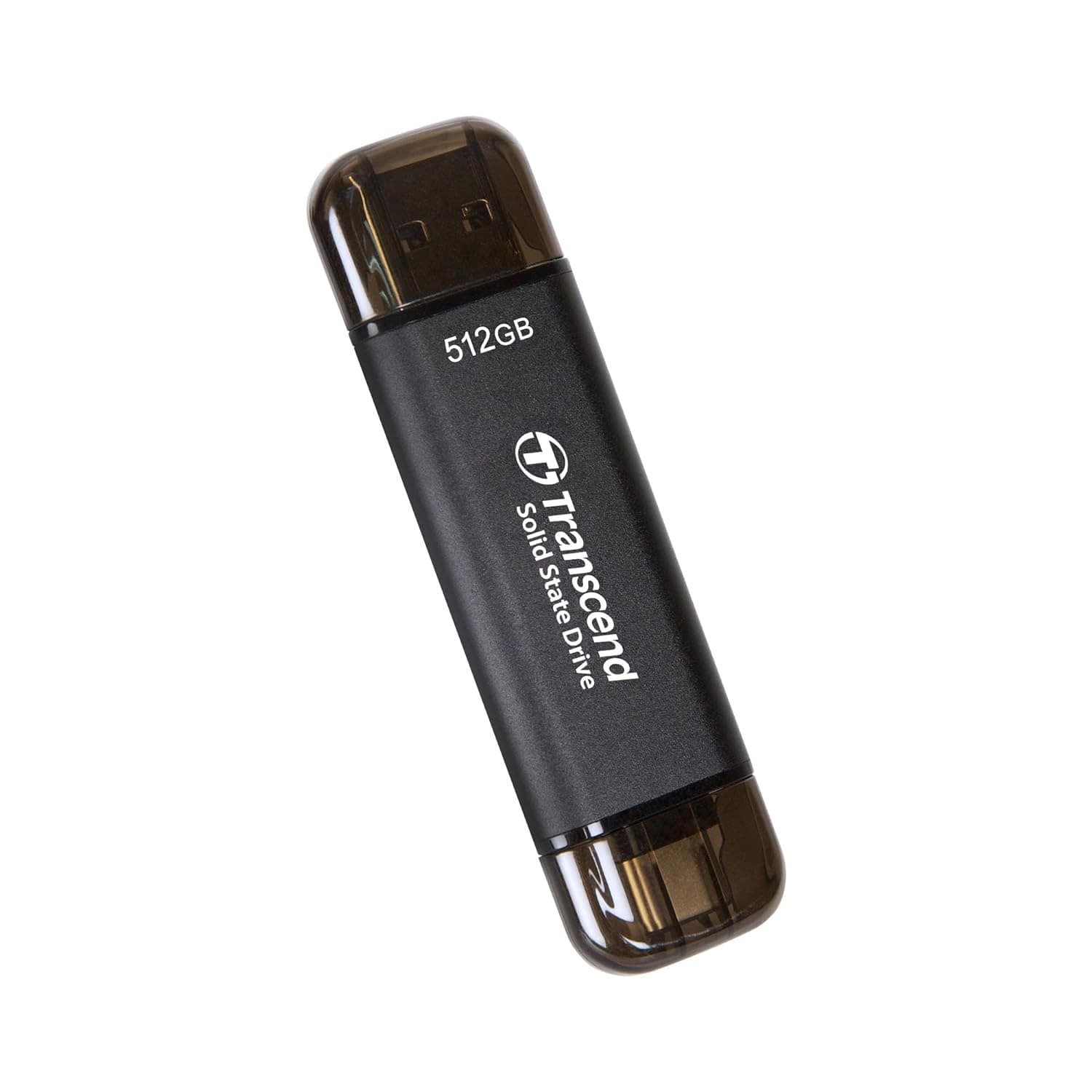 Transcend 310C 512GB USB C Portable SSD (Black) - 4