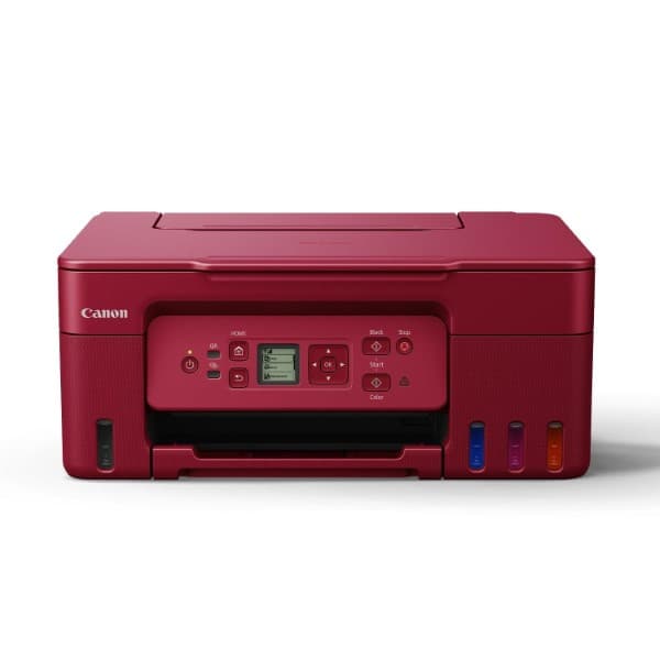 Canon PIXMA G3770 Megatank WiFi Inktank Colour Printer Red - 3