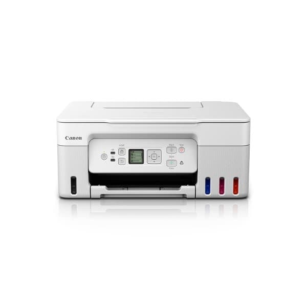 Canon PIXMA G3770 Megatank WiFi Inktank Colour Printer White - 2