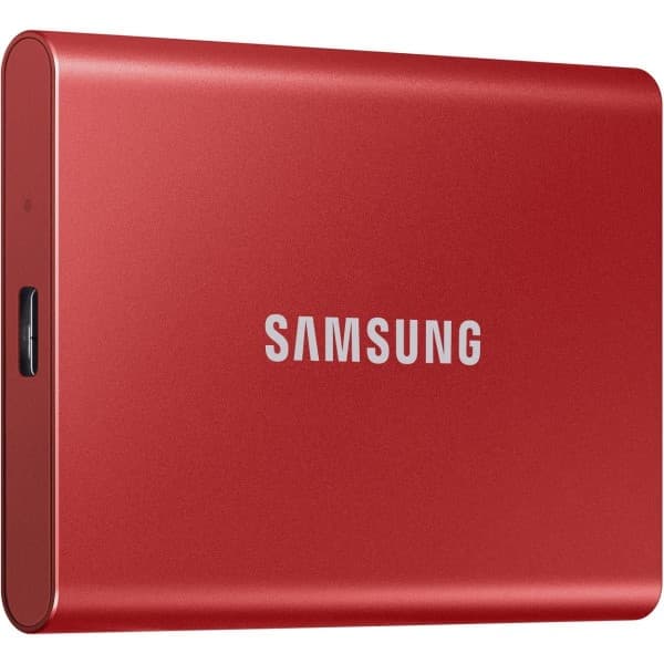 Samsung T7 2TB Portable SSD (Red) - 1