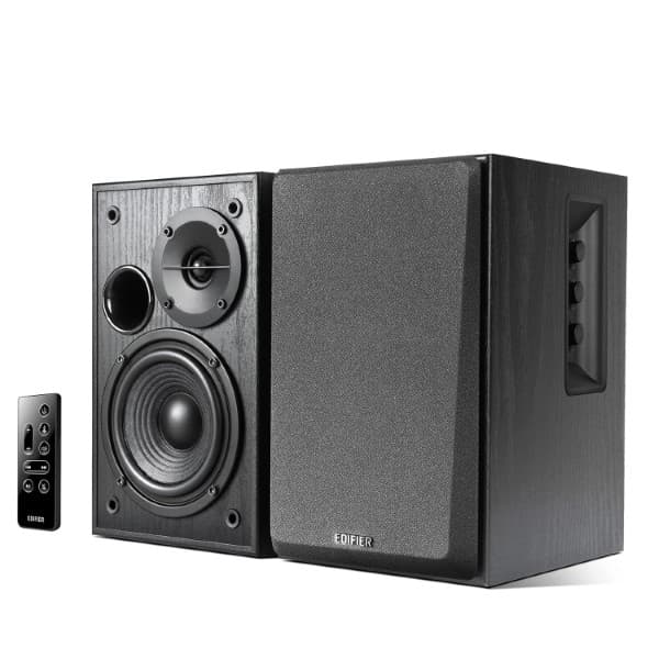Edifier R1580MB Active 2.0 Bookshelf Speaker Set - Black - 1