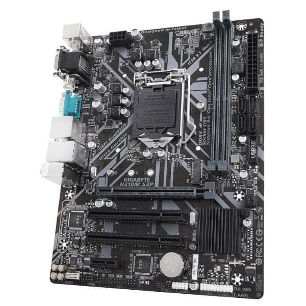 Gigabyte H310M S2P 2.0 (rev. 1.0) Intel LGA 1151 DDR4 Motherboard - 3