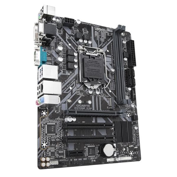 Gigabyte H310M S2P 2.0 (rev. 1.0) Intel LGA 1151 DDR4 Motherboard - 2