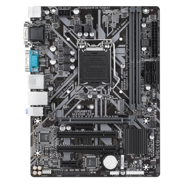 Gigabyte H310M S2P 2.0 (rev. 1.0) Intel LGA 1151 DDR4 Motherboard - 4
