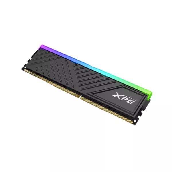 ADATA XPG D35G Spectrix RGB 8GB (1 X 8GB) DDR4 3200MHz CL16 RAM (Black) (AX4U32008G16A-SBKD35G) - 3