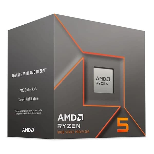 AMD Ryzen 5 8400F AM5 Desktop Processor (4.7 GHz / 6 Cores / 12 Threads) - 1