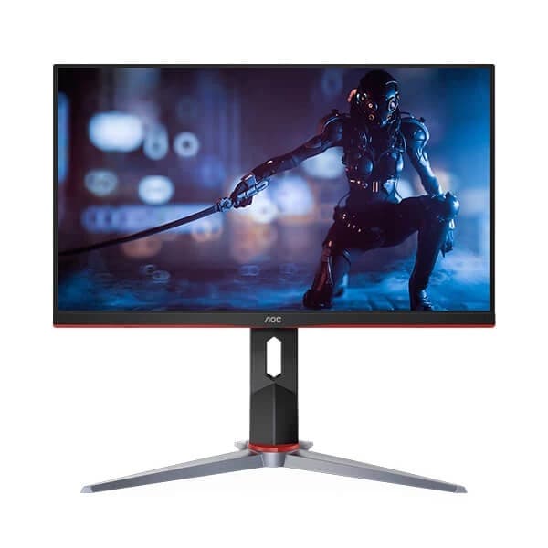 AOC 24G2Z 24 Inch Gaming Monitor (Black & Red) - 1