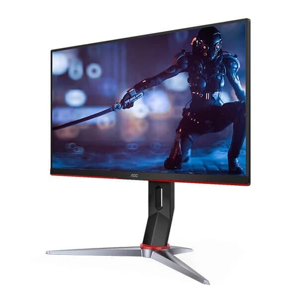 AOC 24G2Z 24 Inch Gaming Monitor (Black & Red) - 2