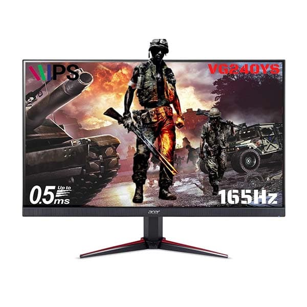 Acer Nitro VG240YS 23.8 Inch (60.45 Cm) IPS Full HD 1920 X 1080 Pixels, Gaming LCD Monitor