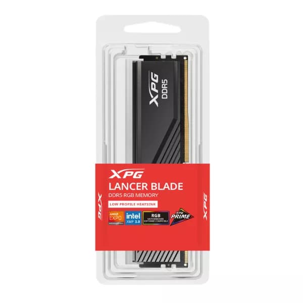 ADATA XPG Lancer Blade RGB 16GB (1X 16GB) DDR5 6000MHz CL30 RAM (Black) (AX5U6000C3016G-SLABRBK) - 3