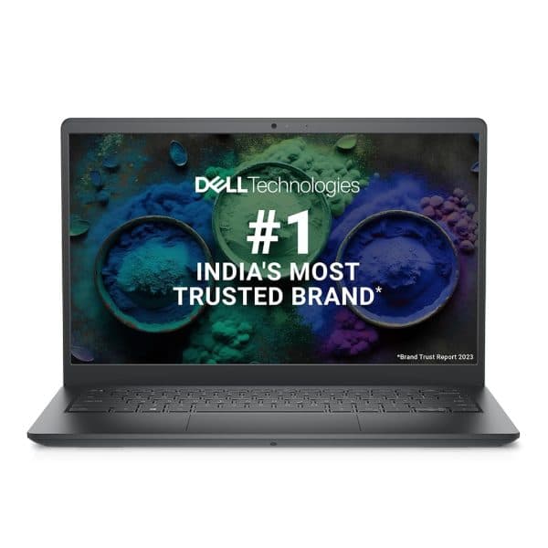 Dell 14 Laptop, AMD Ryzen 5-5500U/ 8GB- 2 DIMM Slots (Expandable to 16GB)/ 512GB/ 14.0" (35.56cm) FHD Display 250 Nits/Windows 11 + MSO'21/15 Month McAfee/AMD Radeon Graphics/Black/Thin & Light-1.48kg (VN3425055K6001ORB1) - 1