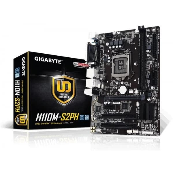 Gigabyte GA-H110M-S2PH (Rev. 1.0) Motherboard - 1