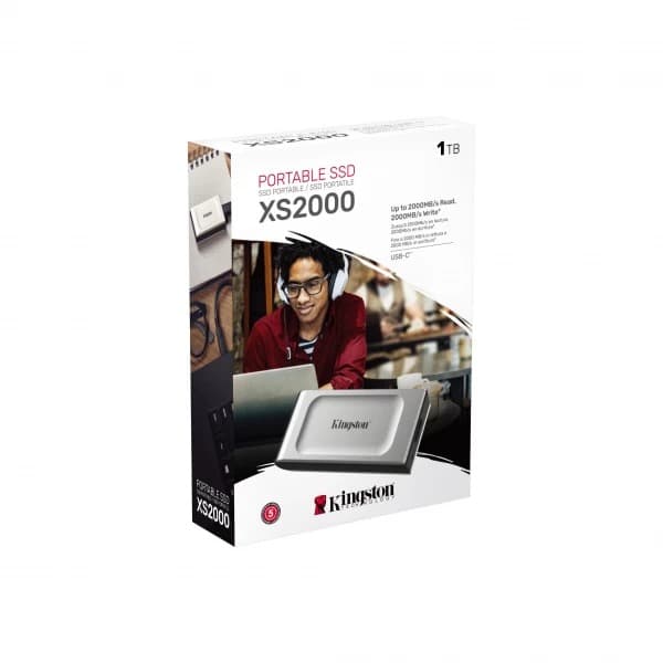 Kingston XS2000 2TB External SSD - 4