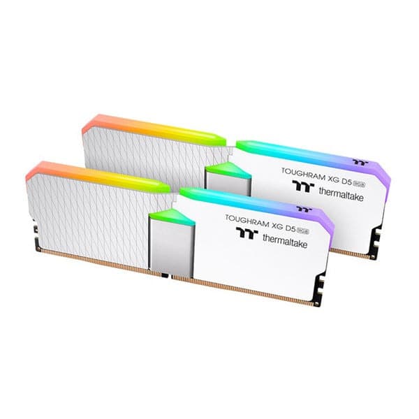 Thermaltake TOUGHRAM XG RGB D5 32GB (2x16GB) DDR5 7200MHz CL36 RAM (White) - 1