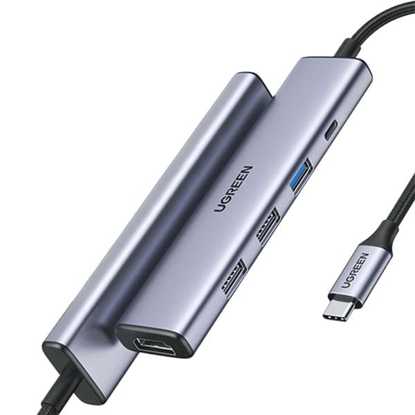 Ugreen Revodok 105 5-in-1 USB-C Hub (100W PD, 4K@30Hz HDMI) - 1