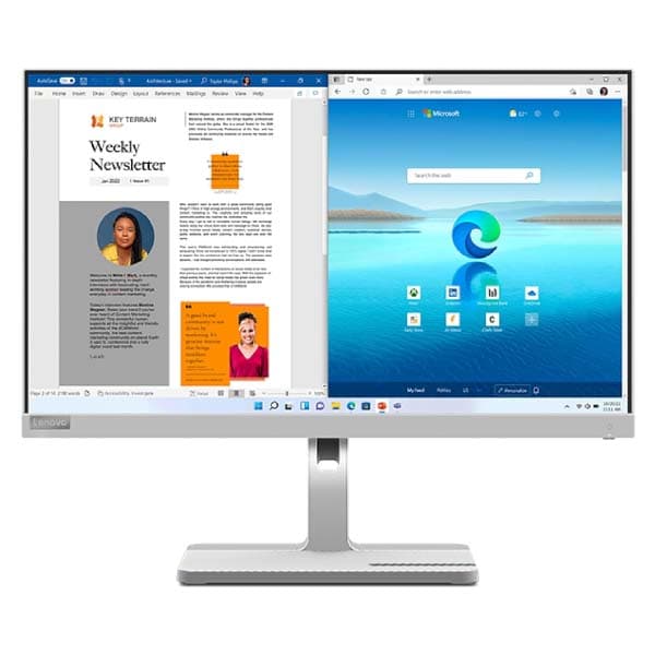 Lenovo L-Series L24m-40 24 inch FHD IPS Ultraslim Monitor - 1