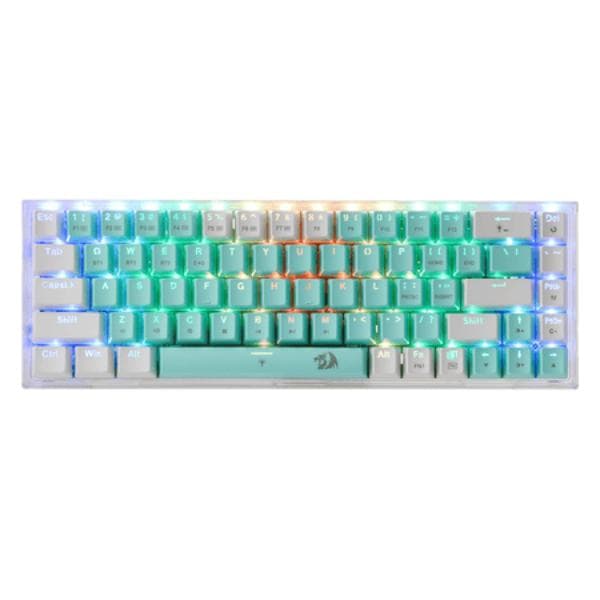 Redragon Castor Pro K631 Green White Wireless Gaming Keyboard - 2