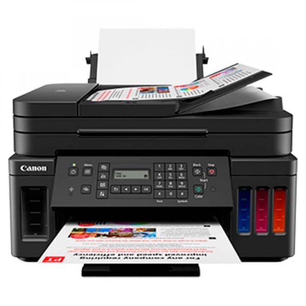 Canon PIXMA MegaTank G7070 All-in-One Wireless Ink Tank Color Printer with Network, FAX and ADF (Black) - 2