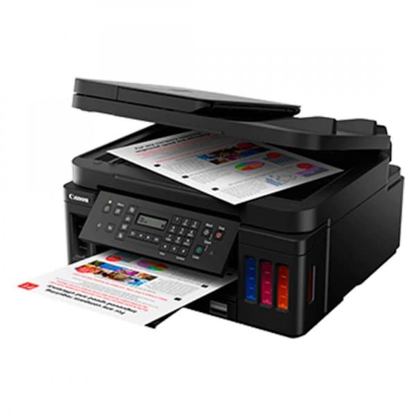 Canon PIXMA MegaTank G7070 All-in-One Wireless Ink Tank Color Printer with Network, FAX and ADF (Black) - 3