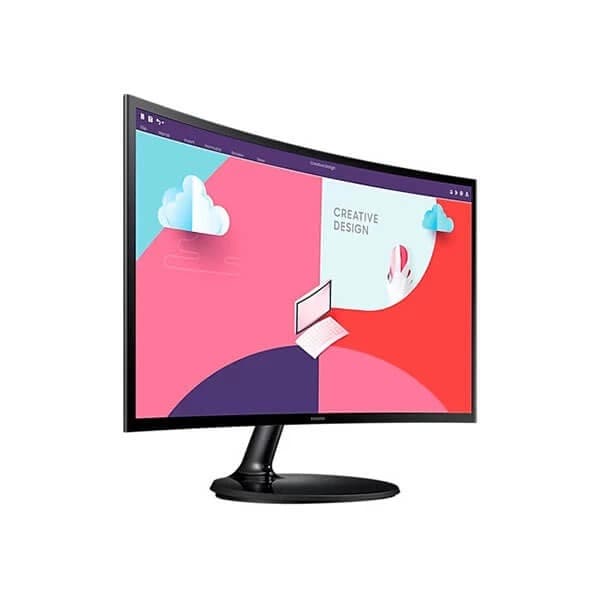 Samsung LS24C366EAWXXL 24 Inch Curved Monitor - 6