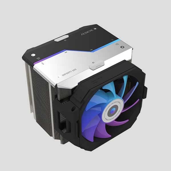 ALSEYE Infinity i600 120mm CPU Cooler (Black) - 1