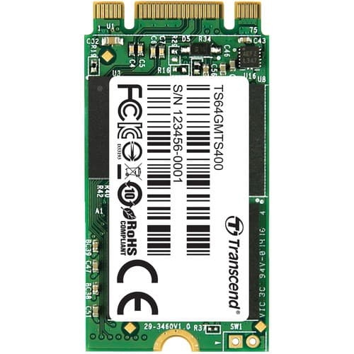 Transcend 64GB MTS400S SATA III M.2 Internal SSD - 1