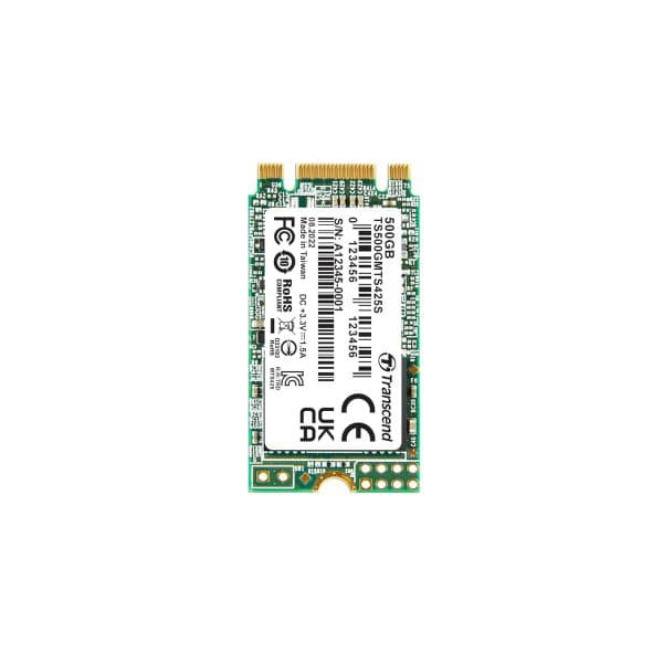 Transcend 500GB 425S SATA III 6Gb/s M.2 2242 42mm SSD - 1