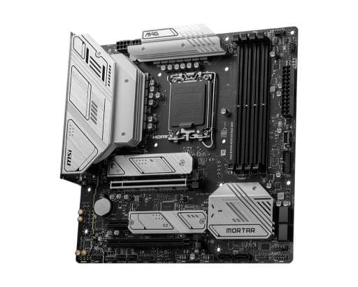 MSI MAG B760M Mortar Max Wifi LGA 1700 Intel Motherboard Supports Intel 12th , 13th & 14th Gen Processors - 4