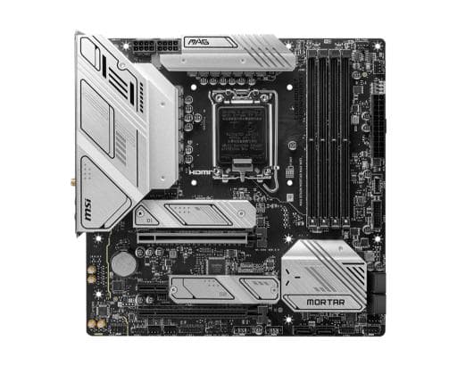 MSI MAG B760M Mortar Max Wifi LGA 1700 Intel Motherboard Supports Intel 12th , 13th & 14th Gen Processors - 5