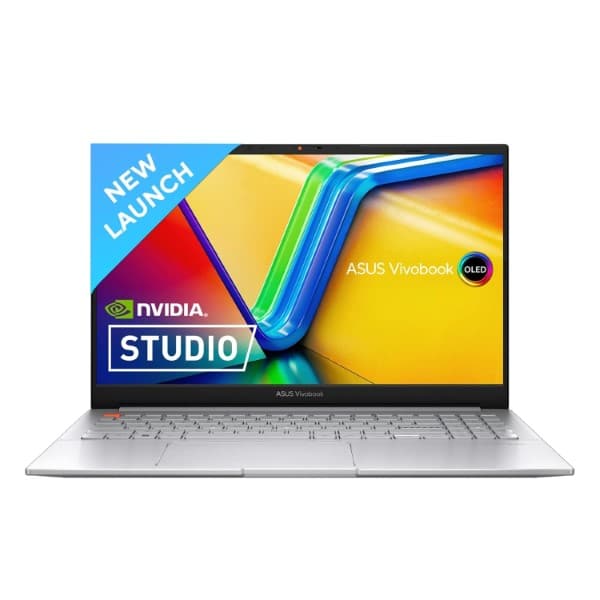 ASUS Vivobook Pro 15 OLED (2023) Creator Laptop, Intel Core i5 13500H 13th Gen/ (16 GB/512 GB SSD/GeForce RTX 4050 6GB/Win11/Cool Silver),K6502VU-MA542WS - 1