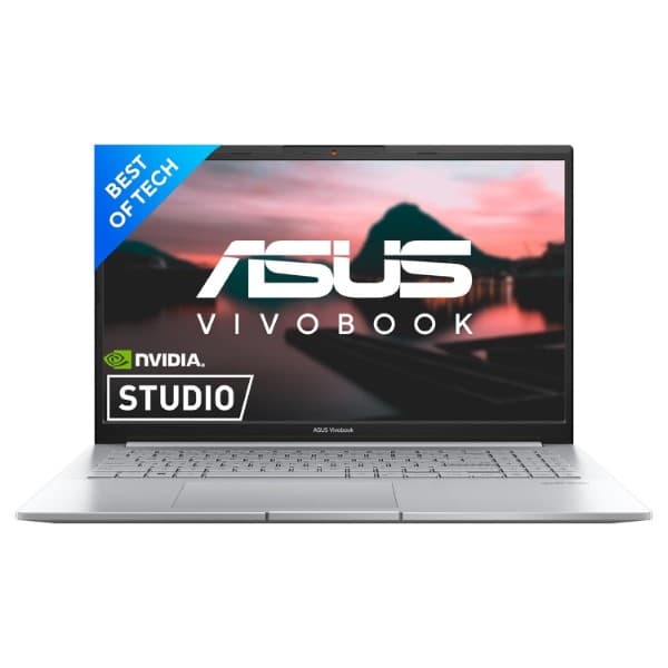 ASUS Creator Ryzen 5 Creator Pro 15 OLED M6500QC-LK542WS AMD R5-5600H|NVIDIA® RTX™ 3050 4GB GDDR6|16GB DDR4|512GB PCIe® 3.0 SSD|15.6-inch|FHD OLED 16:9|Cool Silver|FP|Backlit KB|Win 11 Home|MS Office - 1
