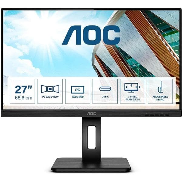 AOC 24P2C 24 Inch FHD 75Hz IPS Monitor