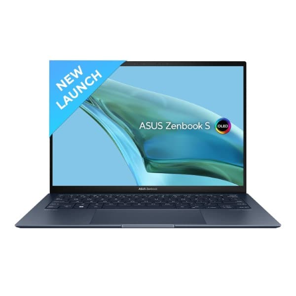 ASUS Zenbook S 13 OLED (2023), 1kg Weight & 1cm Thin, Intel Core EVO i7-1355U 13th Gen, 13.3 Inch 2.8K OLED, Thin & Light Laptop (16GB/1TB SSD/Iris Xe/Win 11/Office 2021/63WHrs/Blue), UX5304VA-NQ741WS - 1