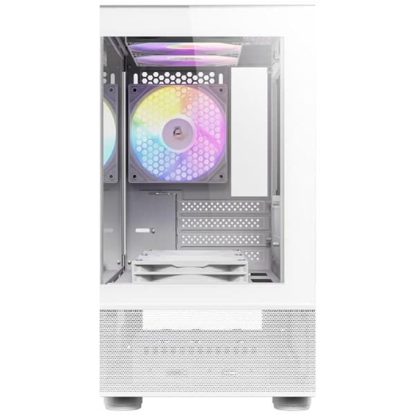 Antec CX200M RGB Elite (M-ATX) Mini Tower Cabinet (White) - 4