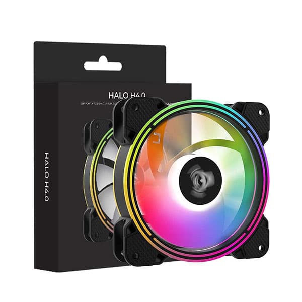 ALSEYE HALO 4.0 120MM RGB Computer Chassis Fan (Black)