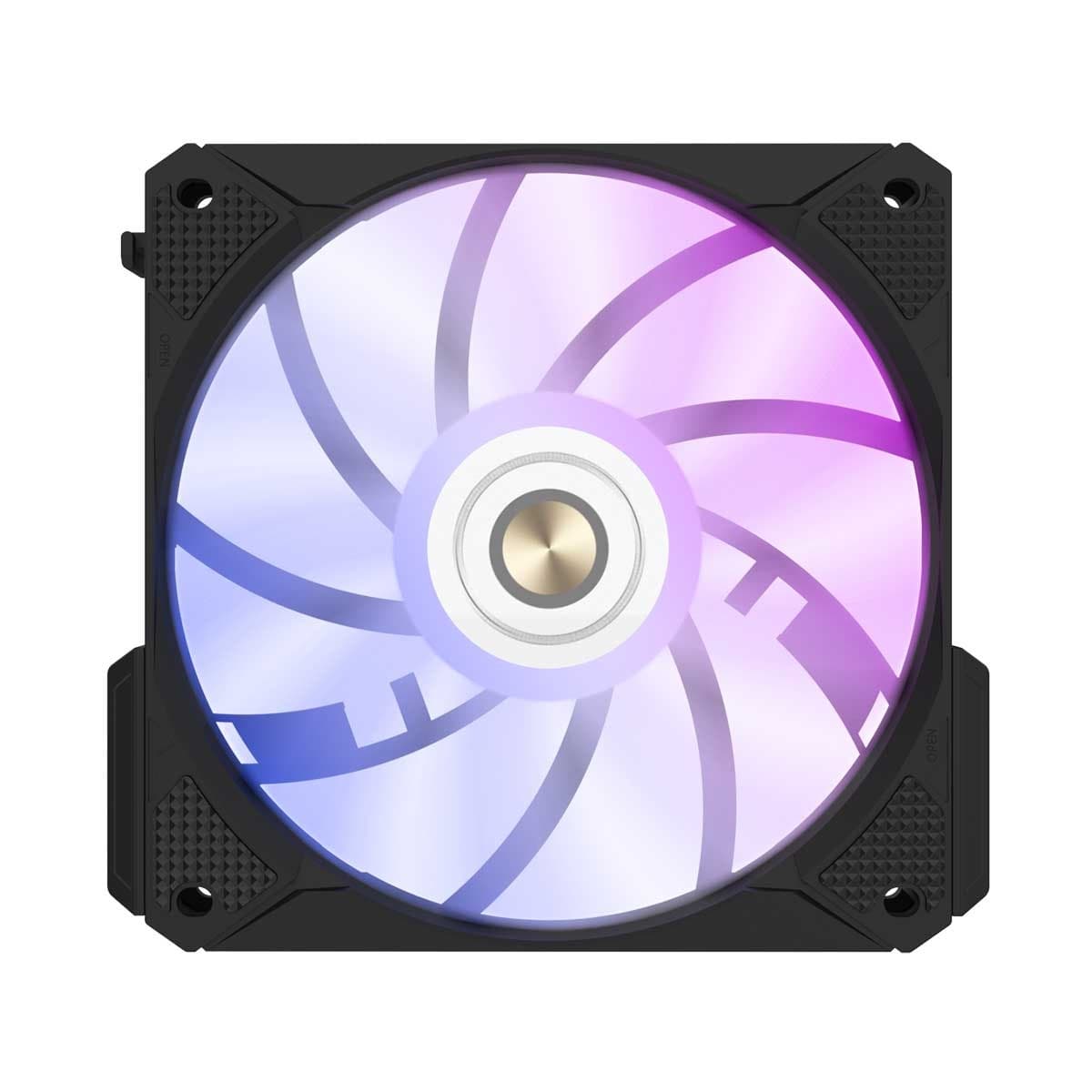 ALSEYE Infinity i12 120mm PC Case Fan (Black) - 5