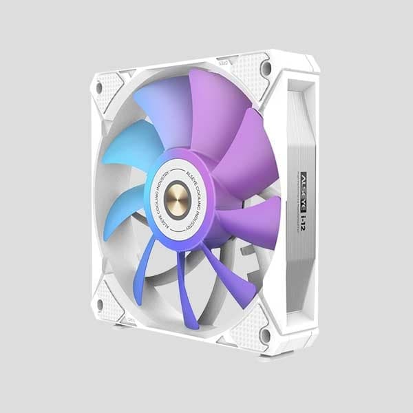 ALSEYE Infinity i12 120mm PC Case Fan (White) - 1