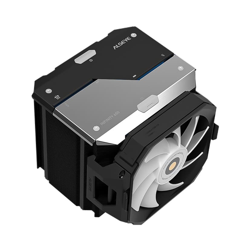 ALSEYE Infinity i600 120mm CPU Cooler (Black) - 3