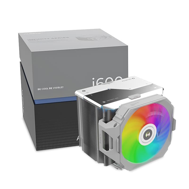 ALSEYE Infinity i600 120mm CPU Cooler (White) - 4