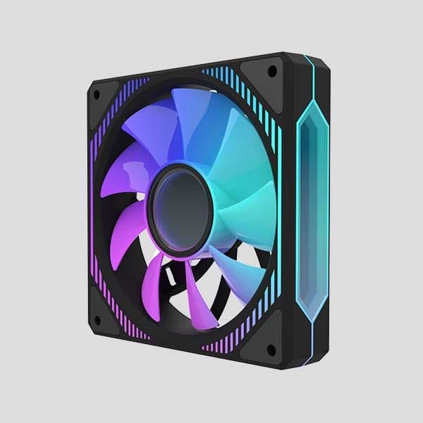 Alseye Mirror 120mm Argb Cooling Fan (Black) - 1