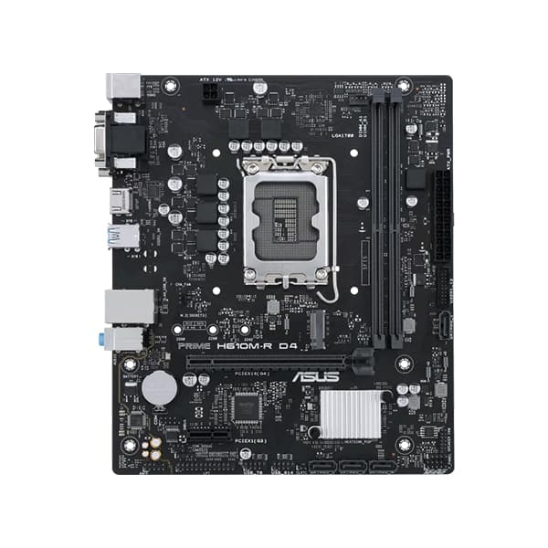 Asus Prime H610M-R D4-CSM Motherboard Supports Intel 12th, 13th & 14th Gen Processors