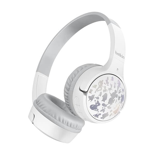 Belkin AUD002qcSL-DY Children's Wireless Headphones, Headset, Built-in Calling Mic, Volume Limiting Function, Voice Chat, Microphone Included, Up to 30 Hours of Continuous Playback, Bluetooth 5.0 - 1